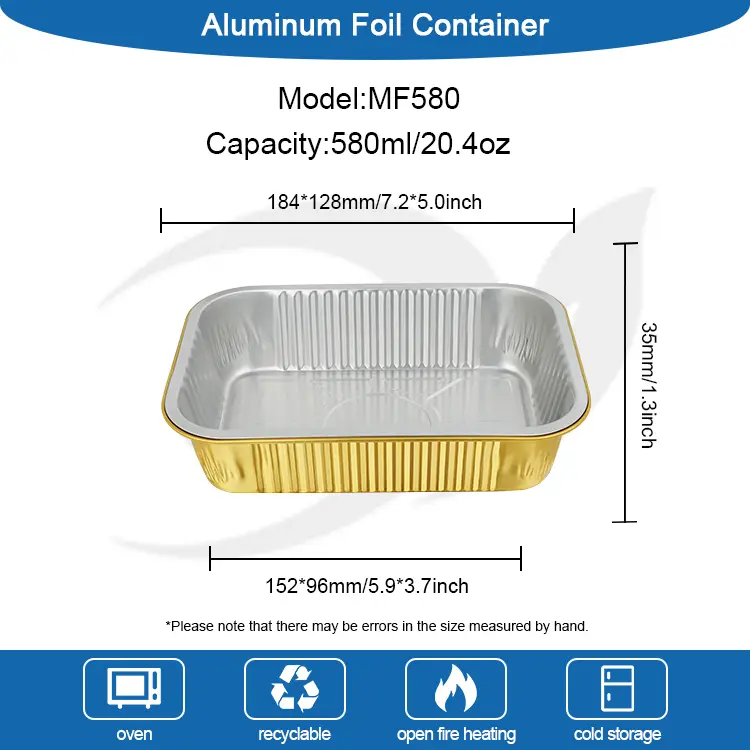 Контејнери за алуминиумска фолија за алуминиумски фолија