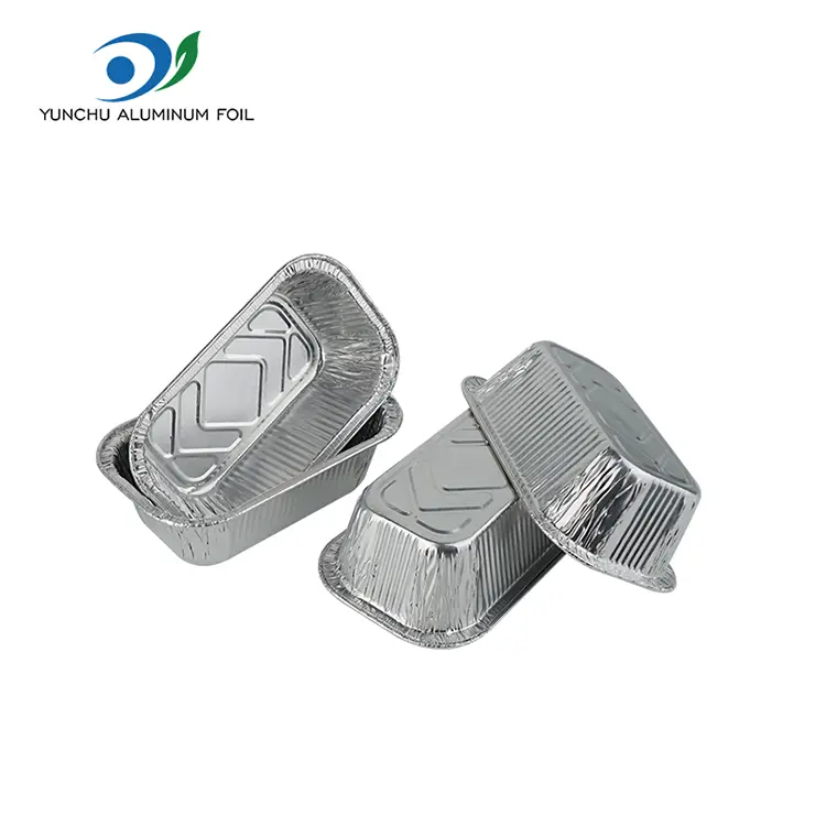 Контејнери за угостителство на квадратни воздух, угостителски алуминиумски фолија Контејнери за угостителство на квадратни воздух, угостителски алуминиумски фолија