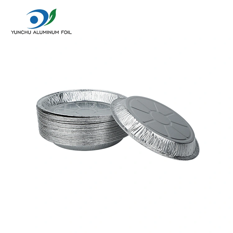 Тркалезен воздушен фрижидер за престојување сребрена алуминиумска фолија контејнер