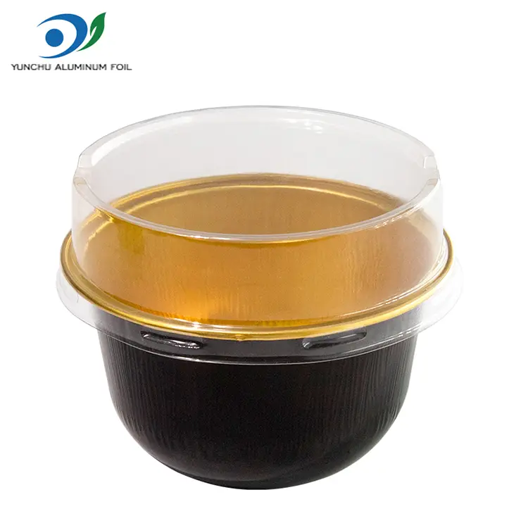 Кои се тркалезни контејнери за алуминиумска фолија со мазен ѕид за печење?