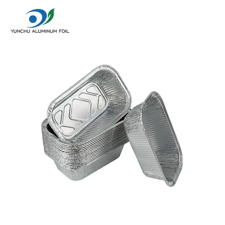 Контејнери за угостителство на квадратни воздух, угостителски алуминиумски фолија