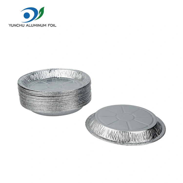 Тркалезен воздушен фрижидер за престојување сребрена алуминиумска фолија контејнер