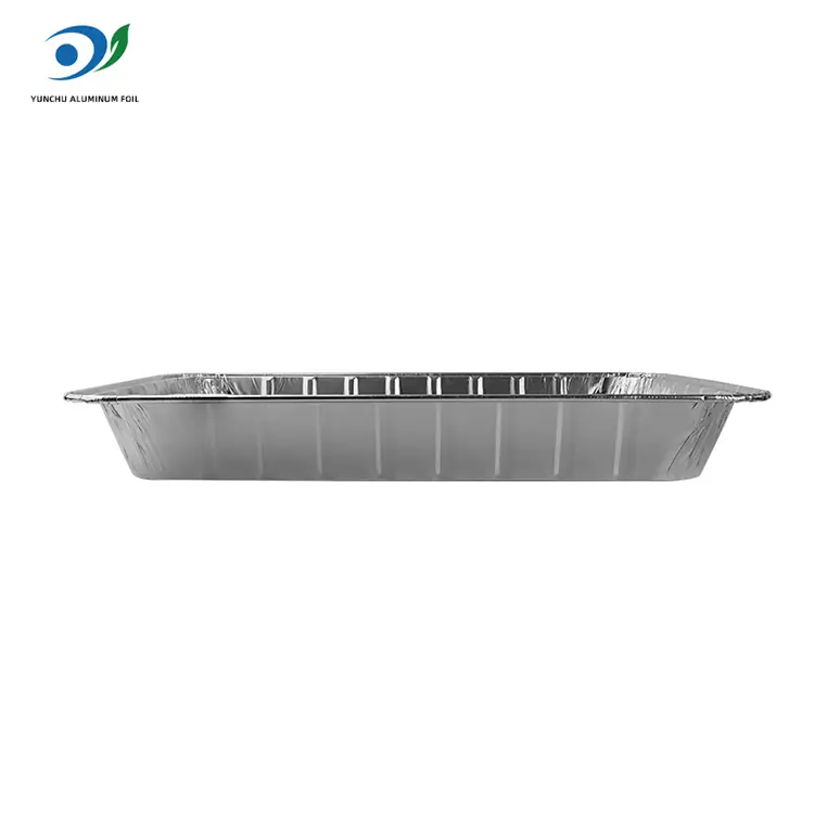 Контејнери за извадување со голем капацитет за печење сребрена алуминиумска фолија