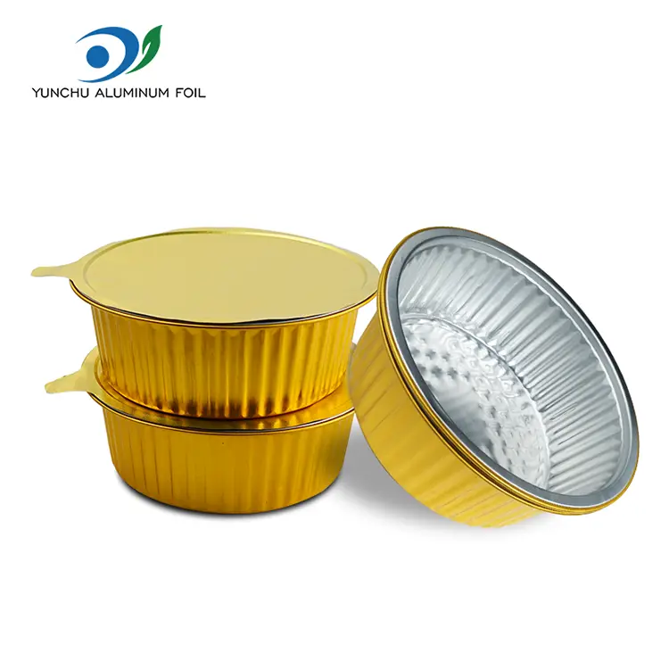 Садови за печење за еднократна употреба околу контејнери со алуминиумска фолија Садови за печење за еднократна употреба околу контејнери со алуминиумска фолија