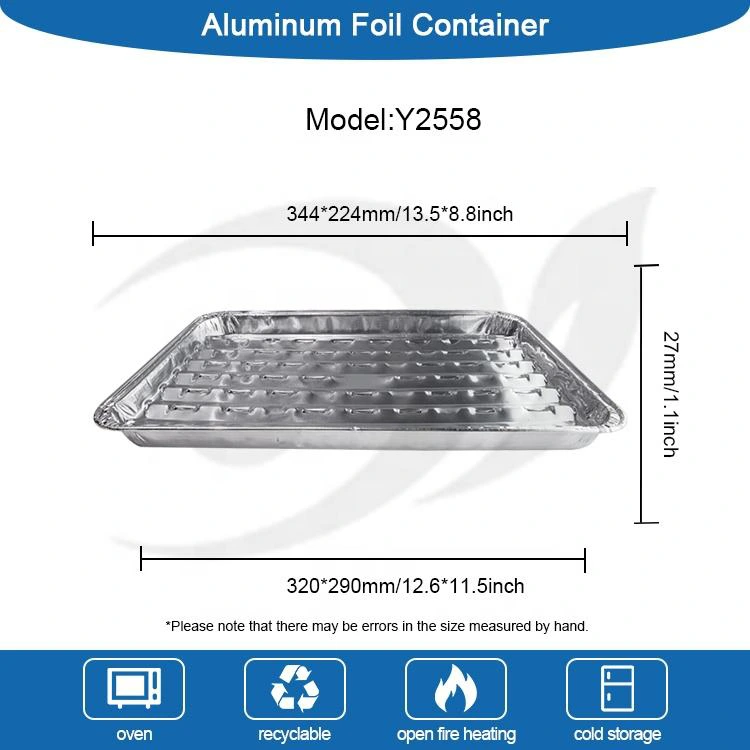 Тава за решетки за еднократна употреба