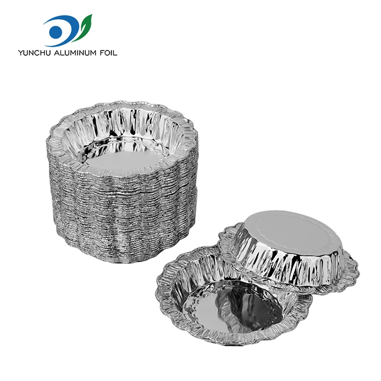 Чипка тркалезна торта за печење сребрена алуминиумска фолија контејнери