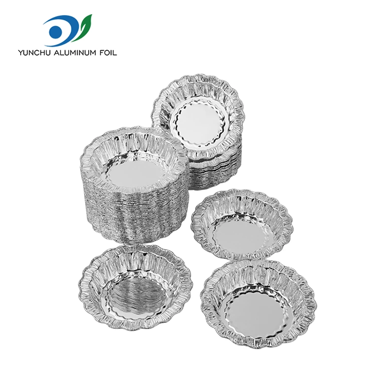 Чипка тркалезна торта за печење сребрена алуминиумска фолија контејнери