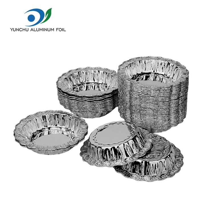 Чипка тркалезна торта за печење сребрена алуминиумска фолија контејнери