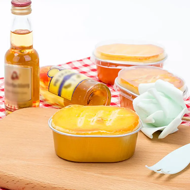 Контејнери од алуминиумска фолија со овални светлосни ѕидови