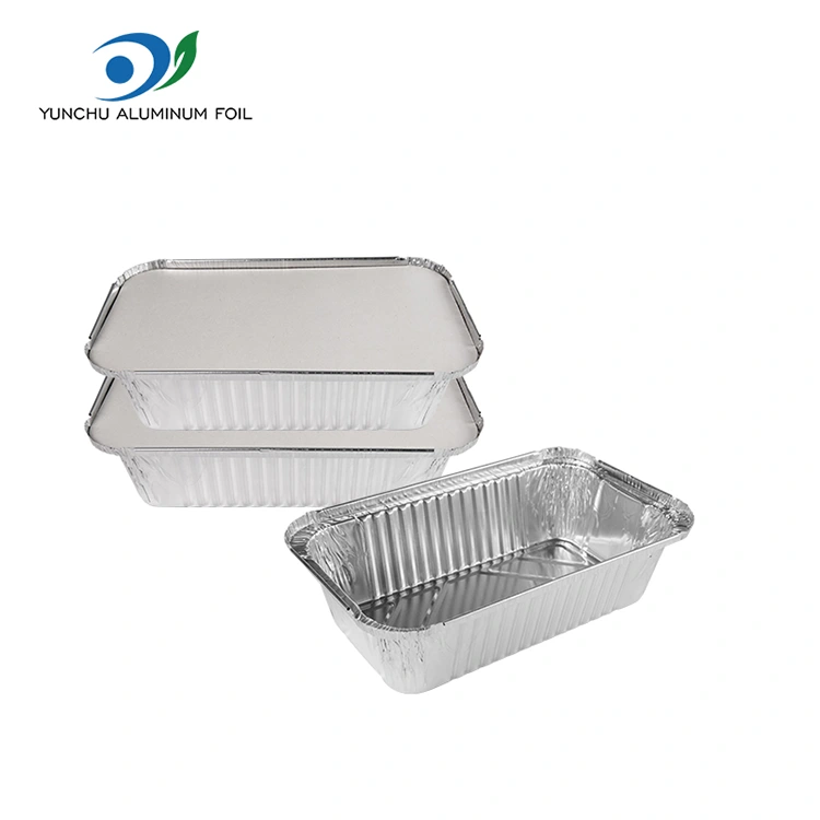 Правоаголен воздух за пржење на воздухот со сребрени алуминиумски фолија