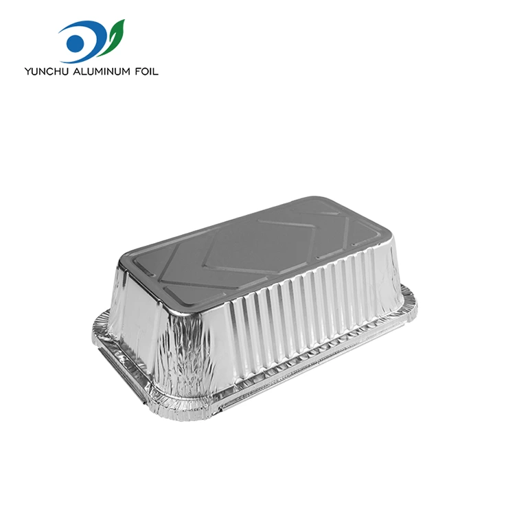 Правоаголен воздух за пржење на воздухот со сребрени алуминиумски фолија