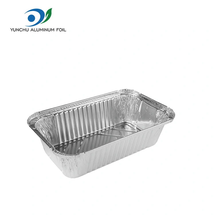 Правоаголен воздух за пржење на воздухот со сребрени алуминиумски фолија