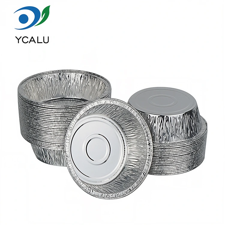 Сребрена алуминиумска фолија контејнери за храна за еднократна употреба