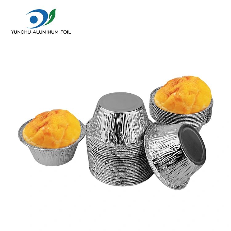 Контејнер за храна со торта со тркалезна торта сребрена алуминиумска алуминиум