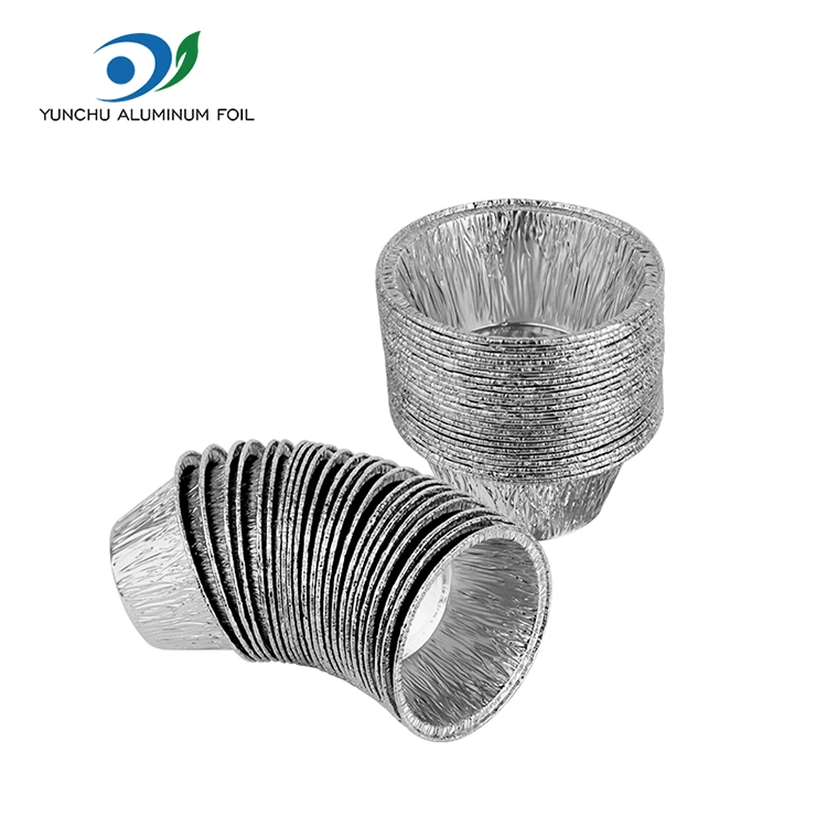 Контејнер за храна со торта со тркалезна торта сребрена алуминиумска алуминиум