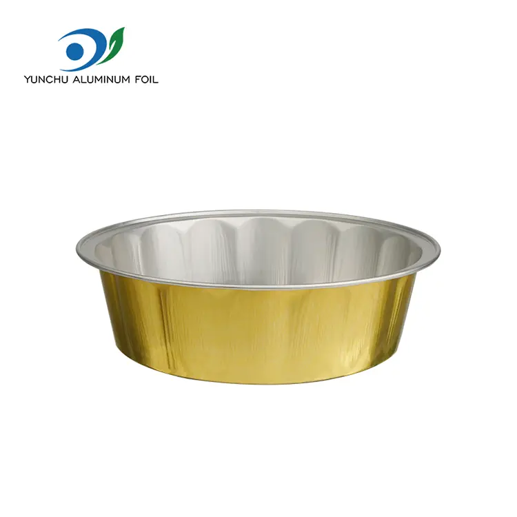 Отпорни садови за печење со мазна alид идови од алуминиумска фолија Отпорни садови за печење со мазна alид идови од алуминиумска фолија