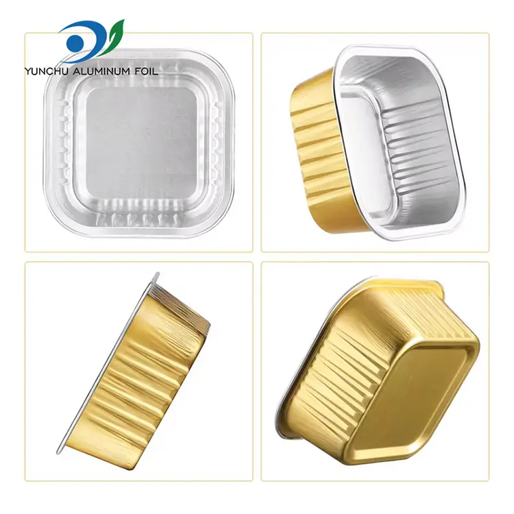 Контејнери за алуминиумска фолија од алуминиумска печење на плоштад